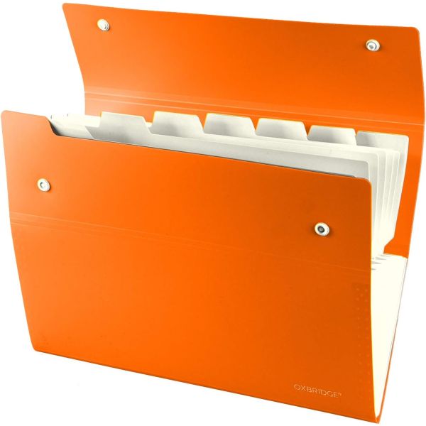 Expanding A4 File Folder - 8 Pocket Plastic Concertina File Organiser