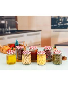 Glass Jam Jars Preserve Pot with Airtight