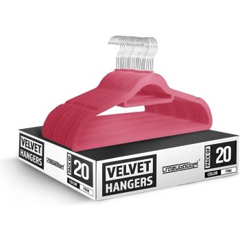 Heavy Duty Velvet Non-Slip Suit Clothes Shirts Hangers