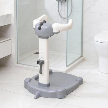 Baby Shower Stand Support White & Grey