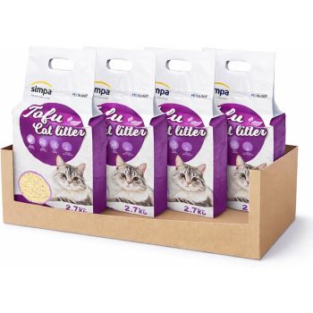 Tofu Cat Litter Premium Eco-Friendly Plant Based Clumping