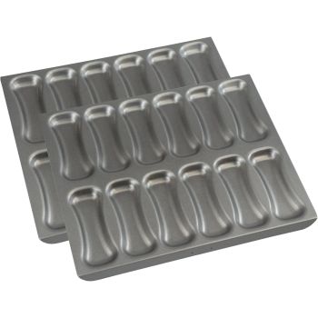 Éclair Tin Non Stick Baking Tray Home Bakeware