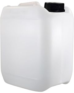 Gallon White Opaque Plastic Jerry Can