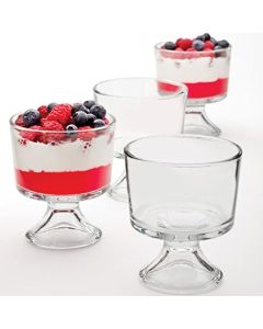 Anchor Hocking Glass Sundae Glasses and Dessert Dishes