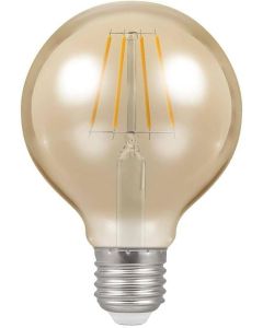Vintage Style G80 6W 600Lm Ambient White LED Bulb