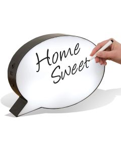 Handwriting Speech Bubble Cinematic Light Box