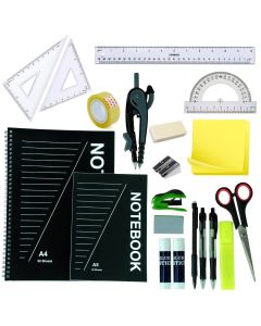 20 Piece Oxbridge Pen & Gear Stationery Set & Carry Case