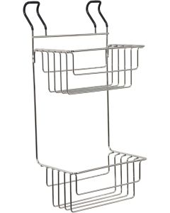 Hook Over Deep Two Tier Basket Storage