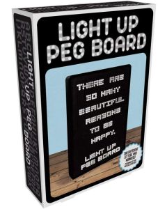 Light Up Peg Board Novelty Personalised Message Board