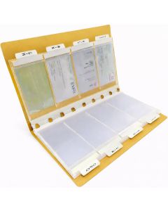 Business Card File Storage Folder