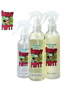Scruffy Mutt Dog Dog Care Grooming Pack - Shampoo / Conditioner / Fragrance Spritz