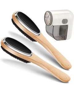 Clothes Brush & Cordless Fabric Shaver Set