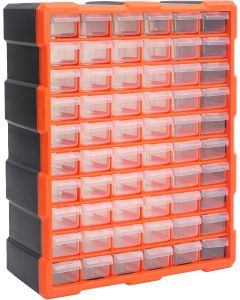 simpa 60 Multi Drawers Plastic DIY Tool Bit Storage Organiser