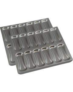Éclair Tin Non Stick Baking Tray Home Bakeware