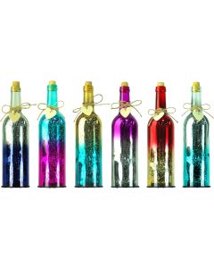 Decorative Firefly Two Tone LED Bottle Light