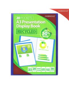 20 Pocket Professional Presentation Display Book