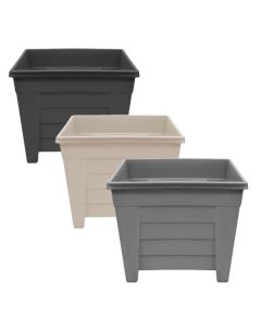 Grosvenor Square Plastic Garden Planters