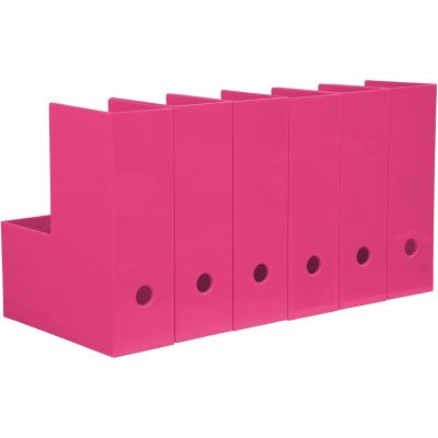 Plastic Magazine File Holder