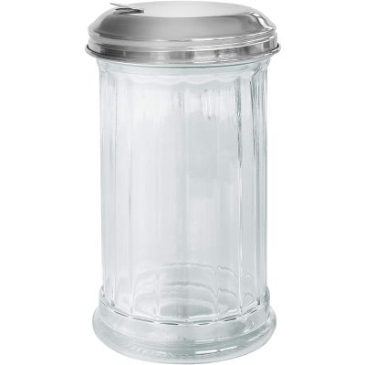 Sugar Dispensers Stainless Steel Pourers with Functional Flip Top