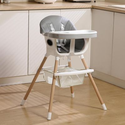 Height Adjustable Baby High Chair