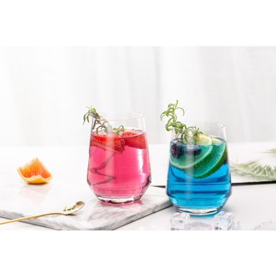 Lucente Tumbler Highball Water Drinking Glasses 360ml