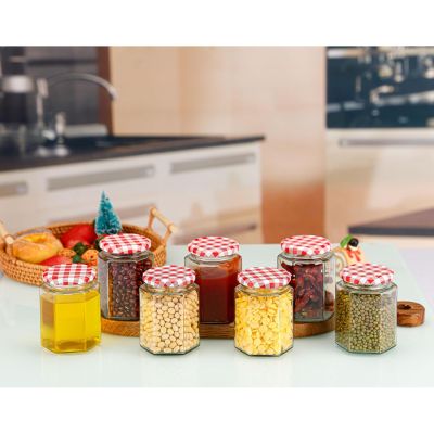 Glass Jam Jars Preserve Pot with Airtight