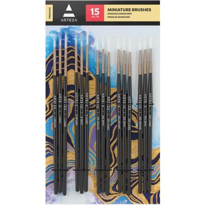 Arteza Small Paint Brushes Fine Paint Brush Pack