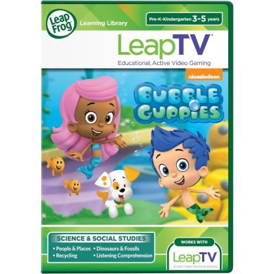 LeapFrog LeapTV Learning Game Nickelodeon Bubble Guppies