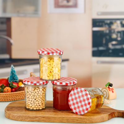 Glass Jam Jars Preserve Pot with Airtight