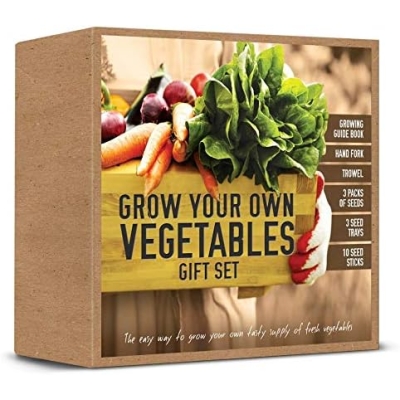 Grow Your Own Vegetables Gift Set includes