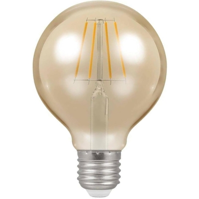 Vintage Style G80 6W 600Lm Ambient White LED Bulb