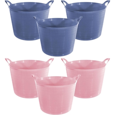 27 Litre Plastic Flexi Storage Bin Container
