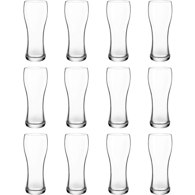 Durable Everyday Weizen Style Beer Glasses