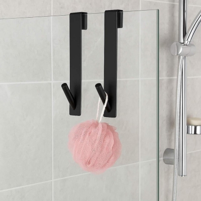 Stainless Steel Matt Shower Screen Hooks