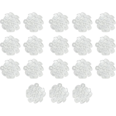 Anti-Bac Pebble Design Bath Shower Mat Pieces Cushioned & Slip Resistant