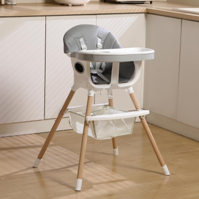 Height Adjustable Baby High Chair