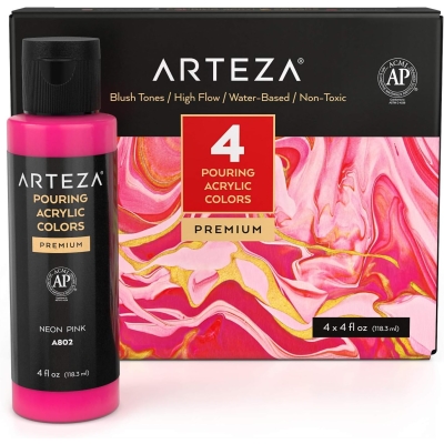 Arteza Acrylic Pouring Paint Set