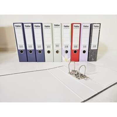  A4 Lever Arch Folder Set 75mm Spine with Metal Finger
