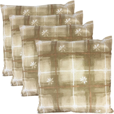  Flower Striped Floral Cushion Pillow