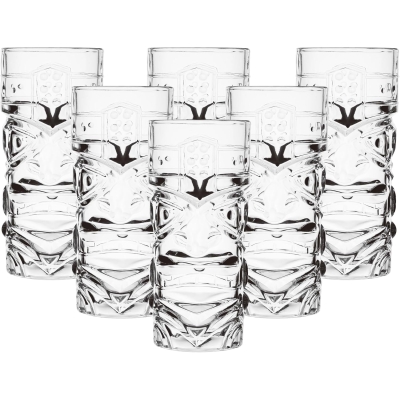 Tiki Modern Style Highball Glasses 410ml