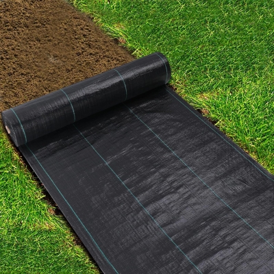 Weed Control Black Membrane Fabric