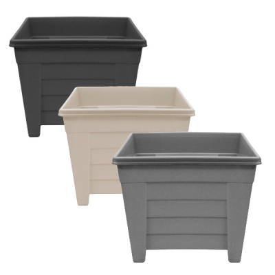 Grosvenor Square Plastic Garden Planters