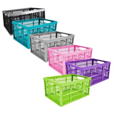 32 Litre Plastic Folding Storage Crate