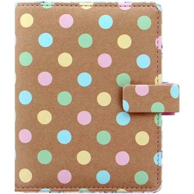 Filofax Patterns Pastel Spots 2019 Pocket Organiser