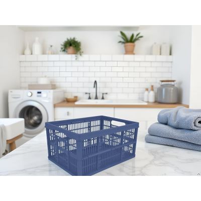 32 Litre Plastic Folding Storage Crate