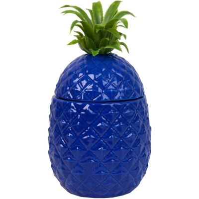 Talking Tables Blue Pineapple Ice Bucket with Lid