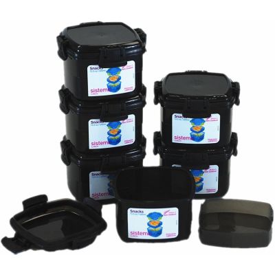 Sistema Small Plastic Snack Fruit Breakfast Lunch Box