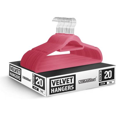Heavy Duty Velvet Non-Slip Suit Clothes Shirts Hangers