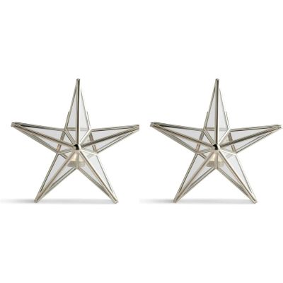 Decorative Star Tealight Small Metal Candle Holder