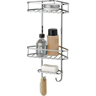 Chrome Plated Shower Storage Organiser Caddy Tidy